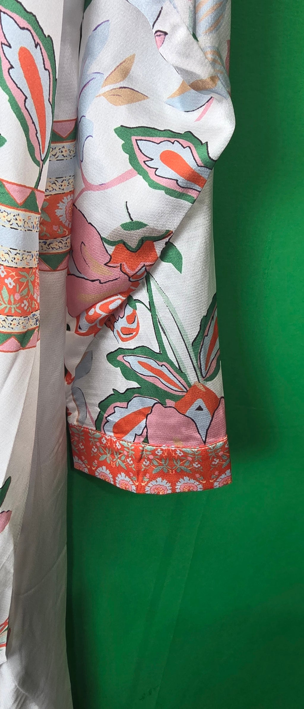 Floral Ruched Long Sleeve Button-Down Midi Shirt Dress