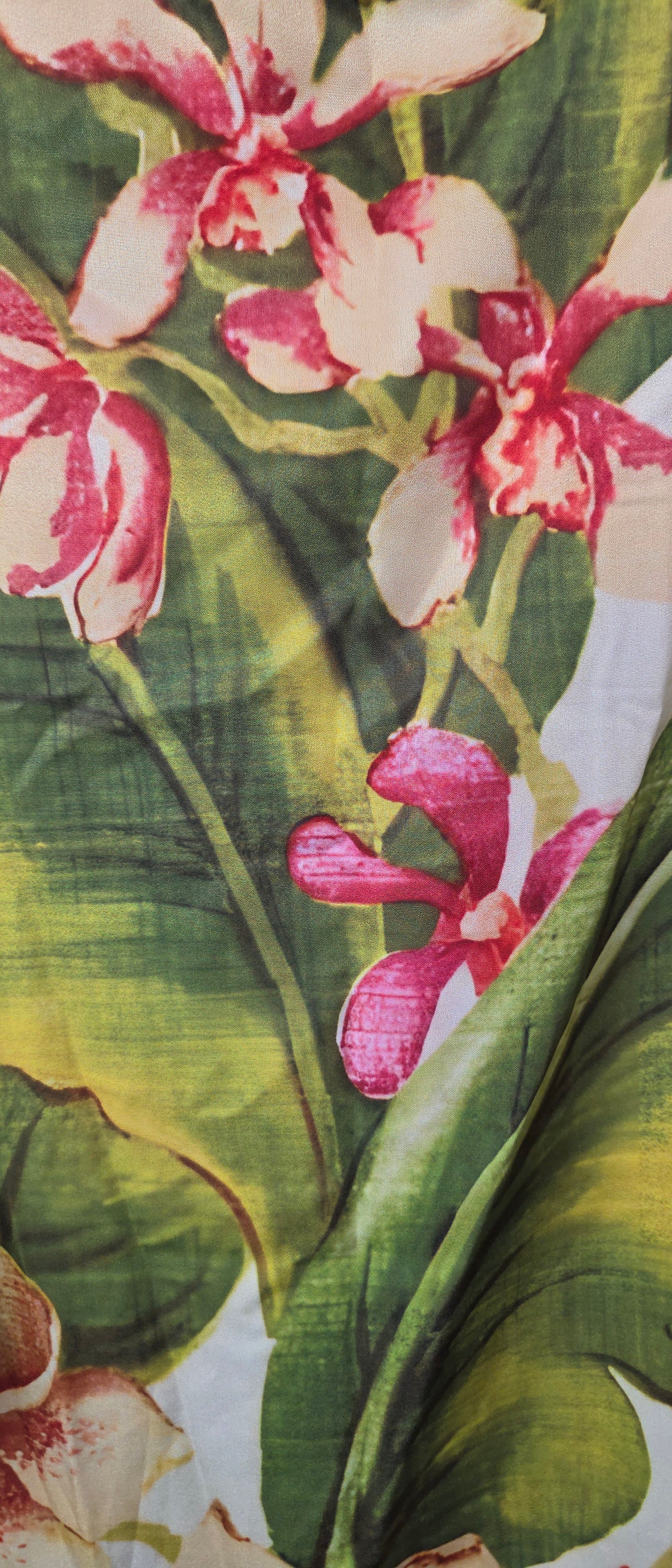Tropical Floral Tunic Dress