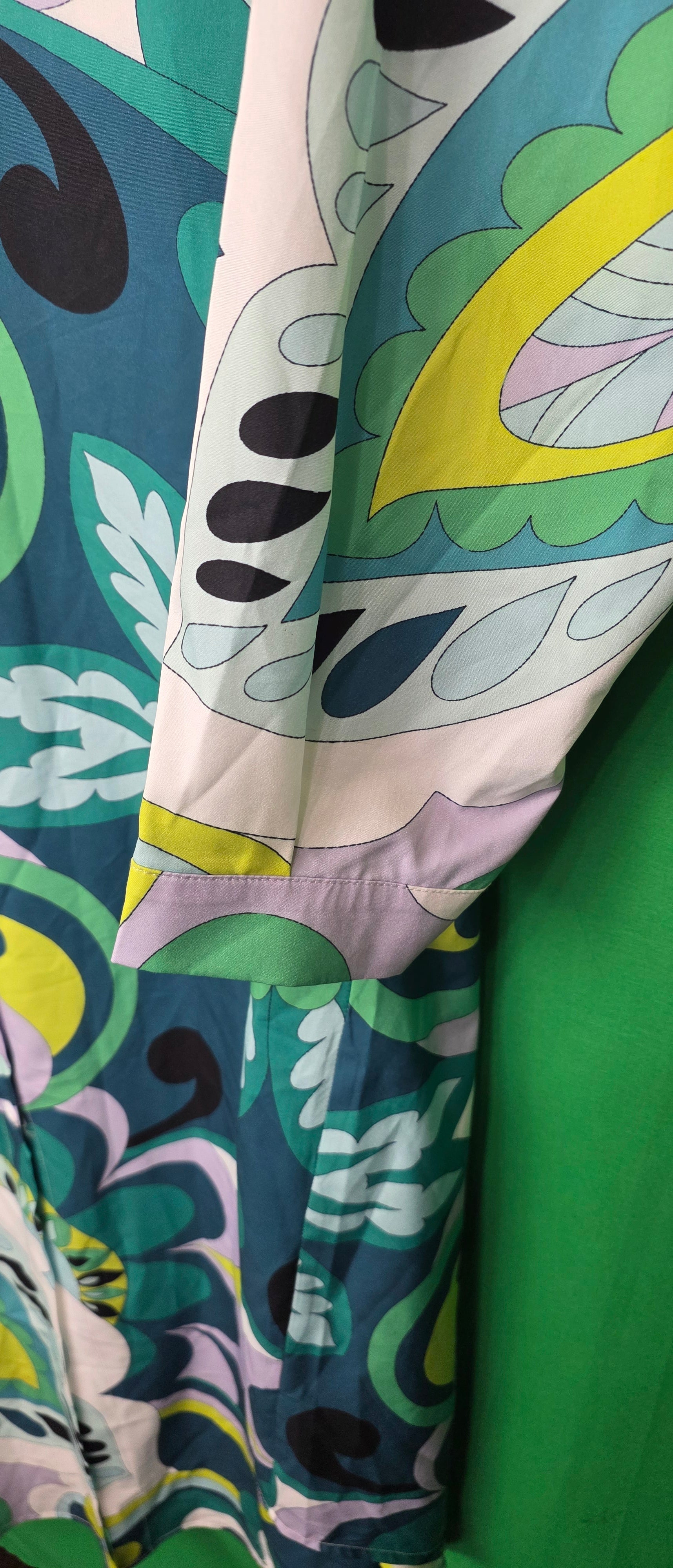 Boho-Chic Graphic Print Shirt Dress